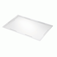 Couvercle biosourcé pour bac à pâtons 600 x 400 blanc Gilac