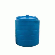 Cuve de stockage d'eau 5000L - Premium - Citerne à eau aérienne avec vanne PVC DN50 et protection UV15