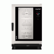 Four mixte boulangerie électrique à injection double 10 niveau 600x400 gauche triphasé BCE1100I Mychef