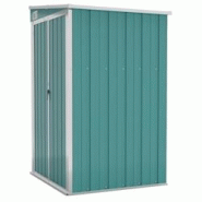Helloshop26 - Remise de jardin murale 118 x 100 x 178 cm acier galvanisé vert 02_0044058 - 3000219954184 Helloshop26 - Remise de jardin murale 118 x 100 x 178 cm acier galvanisé vert 02_0044058 - 3000219954184