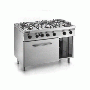 Saro Cuisinière à gaz Fast-Serie avec four électrique modèle F7/Fug6Le - 4017337048618