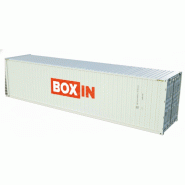 Conteneur maritime 40 pieds DRY - Longueur 12.00m - Surface 68m3 - idéal pour le transport et le stockage