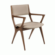 AC ANGEL CERDA Angel Cerdá Chaise en similicuir vison 4199C 56 x 61 x 81 - marron fourrure 8435631042495