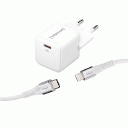 Adaptateur secteur Intenso 30W, USB-C avec câble Lightning - 7803052 Adaptateur secteur Intenso 30W, USB-C avec câble Lightning - 7803052