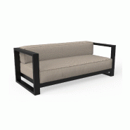 Canapé design in & out POSIDONIA - noir