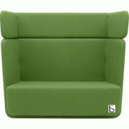Canapé Softline Basket- 2 places - Feld vert 848, Haut_0