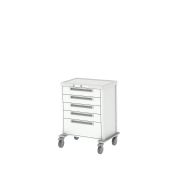 Chariot de soin hospitalier JETCART - Tiroirs télescopiques modulables et personnalisables Chariot de soin hospitalier JETCART - Tiroirs télescopiques modulables et personnalisables