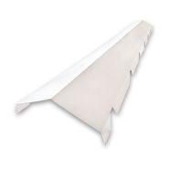 Faitière double 45-333 / 2m10 - Blanc - RAL 9010_0