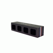 Fourreau carton 4 terrines Elegance - Fourreau carton 4 terrines Elegance -