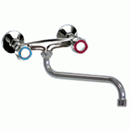 Gastro-Inox Duobloc modèle à paroi basse 18(Ø)mm robinet 250mm - 402206