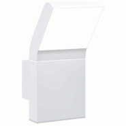 Helloshop26 - Applique murale LED d'extérieur 10 x 15 x 22 cm résistante intempéries ambiance lumineuse en aluminium blanc 02_0056587 - blanc 30002