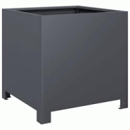 Helloshop26 - Jardinière bac lit surélevé plantes fleurs terrasse jardin 40 x 40 x 40 cm acier anthracite 02_0037538 - 3000214046426 Helloshop26 - Jardinière bac lit surélevé plantes fleurs terrasse jardin 40 x 40 x 40 cm acier anthracite 02_0037538 - 3000214046426