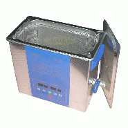 Nettoyeur à ultrason industriel de 6 litres, fréquence: 40KHz avec mémoire zs 640 mv