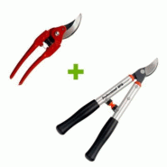 Pack vendange BAHCO - Sécateur P110 et Ébrancheur P114-SL professionnels