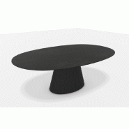 Tables modulable "ESSENS" - Piètement elliptique, Elliptique (240 x 140 cm), Noir Tables modulable "ESSENS" - Piètement elliptique, Elliptique (240 x 140 cm), Noir