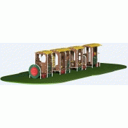 Transport locomotive inox gamme Microparc TR0401I - Structures de jeux à thèmes pour enfants - Créa Équipements Transport locomotive inox gamme Microparc TR0401I - Structures de jeux à thèmes pour enfants - Créa Équipements