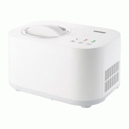 Unold 48820 Machine à glace Snow pour env. 1 litre de crème glacée Compresseur entièrement automatique, auto-réfrigérant - blanc plastique 48820