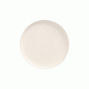 Assiettes canne à sucre "pure" rond Ø 9 cm · 1 cm blanc "Cella" (1200 unités) PAPSTAR - blanc Bagasse 89983-C