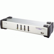 Aten cs1744 kvm vga-usb 4 ports dual screen + audio 260014