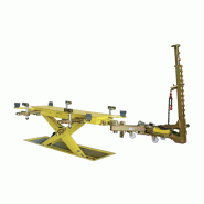 Banc de redressage encastré - Jollift Flex 35 - capacité de charge 3500 kg
