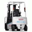 Chariot frontal électrique nissan forklift 4 roues série qx2