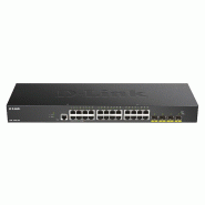 D-Link DGS-1250-28X commutateur réseau Géré L3 Gigabit Ethernet (10/100/1000) Noir
