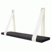 Décoshop26 - Étagère murale suspendue 27x50cm en bois aspect vintage gris foncé 04_0005188 - gris 3000578032691 Décoshop26 - Étagère murale suspendue 27x50cm en bois aspect vintage gris foncé 04_0005188 - gris 3000578032691