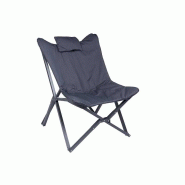 Fauteuil pliant butterfly 74x87x95cm – MTF – aluminium – 2nab3127