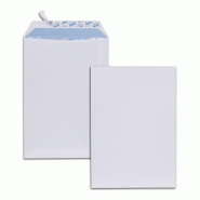 GPV Lot de 10 Paquet de 25 pochettes Everyday blanches 162x229/C5, 90 g/m², adhésives avec bande - 3250650005727