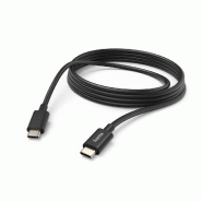 Hama 00201593 Câble USB 3 m USB 2.0 USB C Noir - noir 00201593