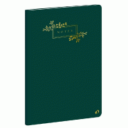 Quo Vadis - Carnet de notes - NOEL - Multicolore - Pages Lignées - 15x21 cm - Papier Clairefontaine blanc - Fabrication française - blanc papier 237