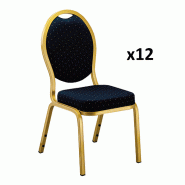 Resol garbar OPERA Chaise Intérieur Set 12 Bleu - bleu multi-matériau 20187 Resol garbar OPERA Chaise Intérieur Set 12 Bleu - bleu multi-matériau 20187