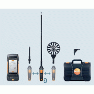 0563040072 | Kit appareil multifonction TESTO 400 avec sonde à hélice en mallette