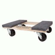 SUPPORT ROULANT POUR MEUBLES - RECTANGULAIRE - 460 X 320 MM - CHARGE M SUPPORT ROULANT POUR MEUBLES - RECTANGULAIRE - 460 X 320 MM - CHARGE M