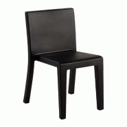 Chaise design in & out JUT - noir
