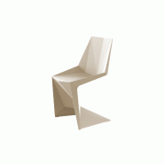 Chaise design in & out VOXEL - écru