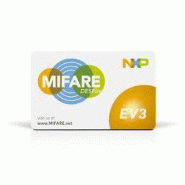 Carte NXP Mifare DesFire EV3 8k - RFID 13,56 Mhz - Mémoire 8k - ISO/CEI 14443 Type A