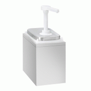 Distributeur de sauces en acier inoxydable 1 x 2 litres PREMIUM - GOLDINOX - inox 3701770838912_0