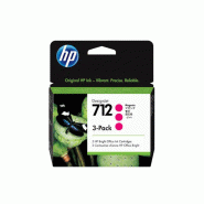 Pack de 3 cartouches d'encre DesignJet HP 712, magenta, 29 ml_0