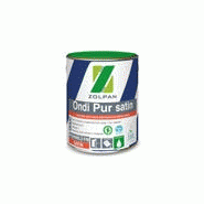 Peinture satinée acrylique décorative dépolluante pour travaux soignés. Ondi pur satin