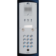 Portier téléphonique audio à 2 boutons d'appel et clavier conforme loi Handicap avec carte suppression de bruit de fond intégrée - CAPH 2B CLAV BRUIT Portier téléphonique audio à 2 boutons d'appel et clavier conforme loi Handicap avec carte suppression de bruit de fond intégrée - CAPH 2B CLAV BRUIT
