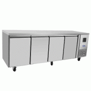 Table réfrigérée négative P.600 4 portes 480L Atosa
