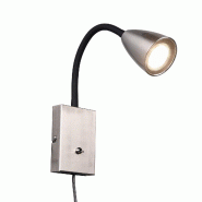 Applique murale 1xGU10, Max 10W, nickel mat - Trio - Wanda - cuivre métal 4017807524017