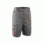 Bermuda - paddock ii - 60% co/40% pes 245g/m2 - gris/orange - COVERGUARD | 5pak150 Bermuda - paddock ii - 60% co/40% pes 245g/m2 - gris/orange - COVERGUARD | 5pak150