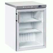 Diamond - Congélateur statique, porte vitrée, 200 litres - Blanc - réf. WR-NG21-LV - inox AKS-WR-NG21-LV