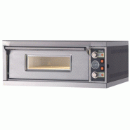 Four à sole 4 pizzas ø30cm iDeck, commandes électromécaniques, 1 chambre