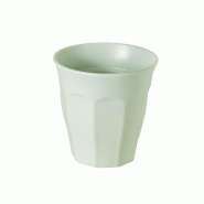 Gobelet réutilisable vert d'eau modèle Phoenix 200ml Ø8,9x 8,9 cm - par 8