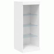 Helloshop26 - Buffet bahut commode armoire meuble de rangement organisateur cuisine salle de séjour salon avec lumières LED 41 x 37 02_0029850 - 300 Helloshop26 - Buffet bahut commode armoire meuble de rangement organisateur cuisine salle de séjour salon avec lumières LED 41 x 37 02_0029850 - 300