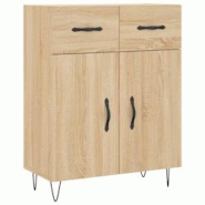 Helloshop26 - Buffet bahut commode armoire meuble de rangement organisateur cuisine salle de séjour salon sonoma 69,5 x 34 x 90 cm 02_0031629 - 30002 Helloshop26 - Buffet bahut commode armoire meuble de rangement organisateur cuisine salle de séjour salon sonoma 69,5 x 34 x 90 cm 02_0031629 - 30002