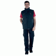 Lafont - Bodywarmer de travail mixte sans manches ELKI Noir Taille L - L noir 3609705928519